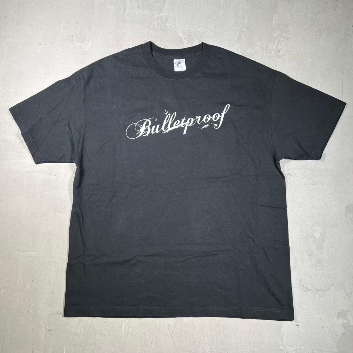 Y2K 50 Cent "Bulletproof" Black Tee Size XL USED v20218