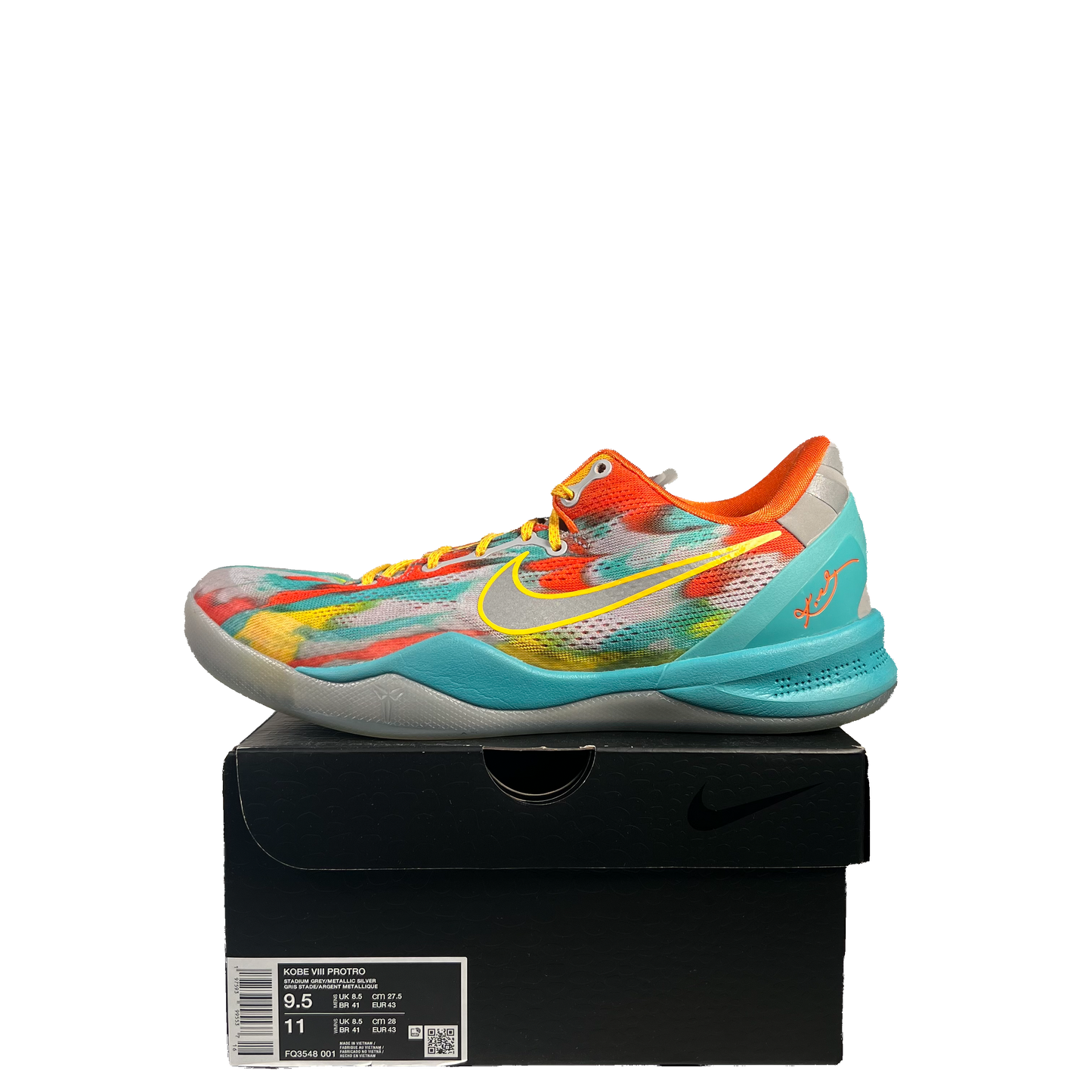 Nike Kobe 8 Venice Beach (2024) Size 9.5 USED s20128