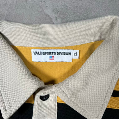 Vale Valley Dreams Multi Rugby Longsleeve Size XL USED x18554