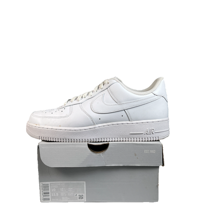 Nike Air Force One Low White (2022) Size 10 USED s23294