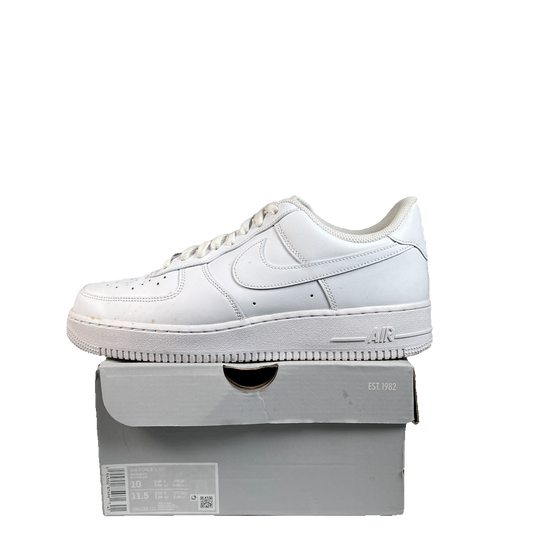Nike Air Force One Low White (2022) Size 10 USED s23294