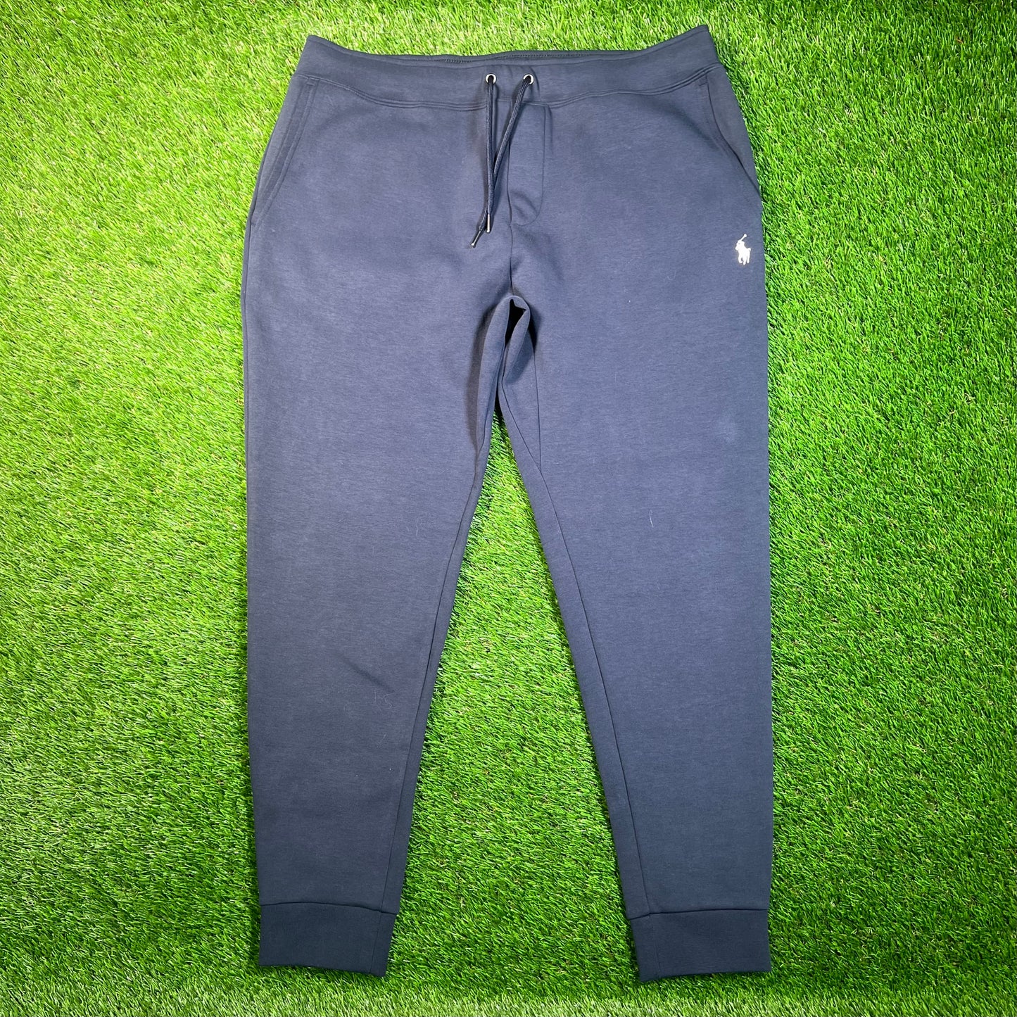 Polo Ralph Lauren Navy Tech Pants Size Large USED v18775