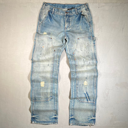 GV Gallery Raspberry Hills Distressed Double Knees Size Medium NEW x17645