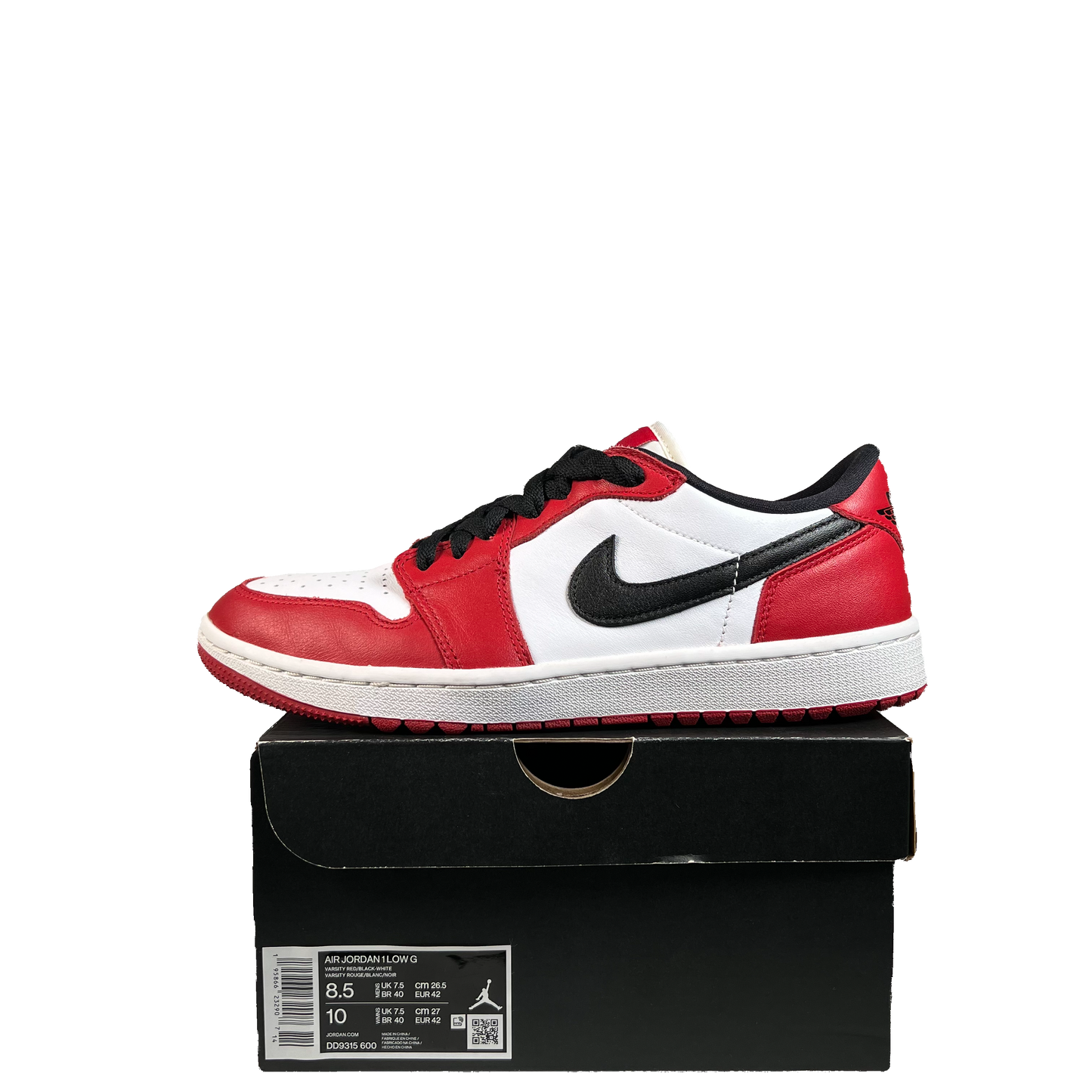 Jordan 1 Low Golf Chicago (2022) Size 8.5 USED s21410