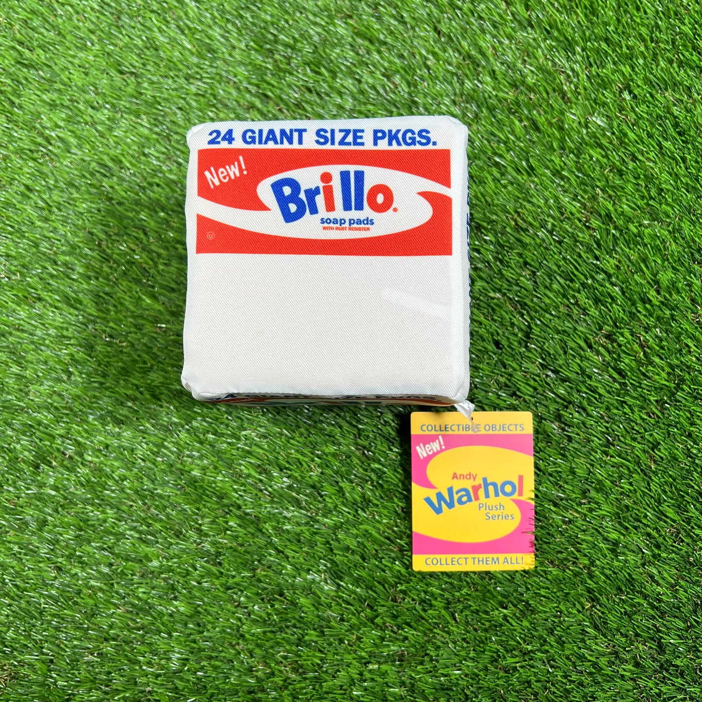 Brillo Soap Pads Andy Warhol Kidrobot Plush NEW x14900