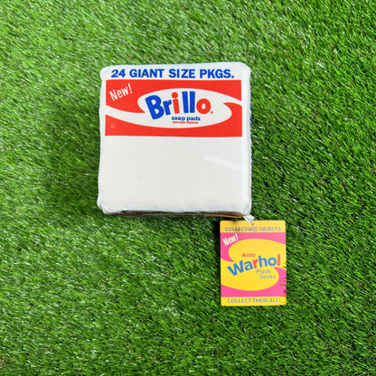 Brillo Soap Pads Andy Warhol Kidrobot Plush NEW x14900