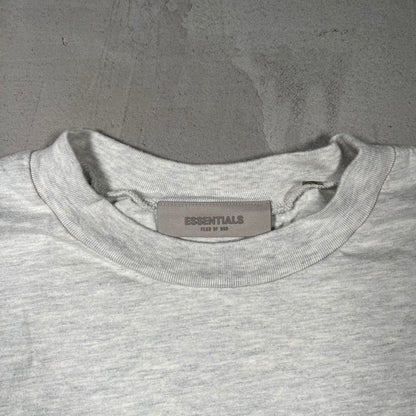 Fear of God FOG Essentials Grey Tee Size Medium USED x17402
