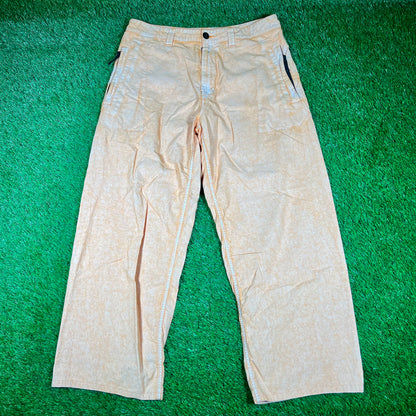 Stone Island Marina Washed Orange Pants Size 34 USED x14003