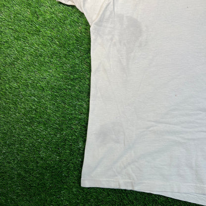 1988 Brice Hornsby and The Range White Tee Size XL USED v18686