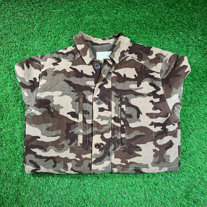 Weatherproff Woodland Courdoy Jacket Size Large USED v18535