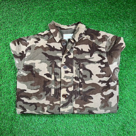 Weatherproff Woodland Courdoy Jacket Size Large USED v18535