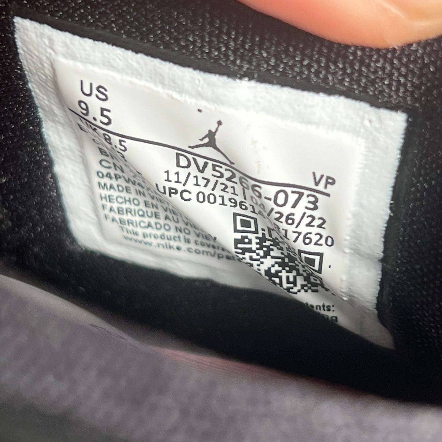 Jordan 36 Rui Hachimura Sakura (2022) Size 9.5 NEW s17970