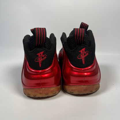 Nike Foamposite Metallic Red (2012) Size 8 USED s17111