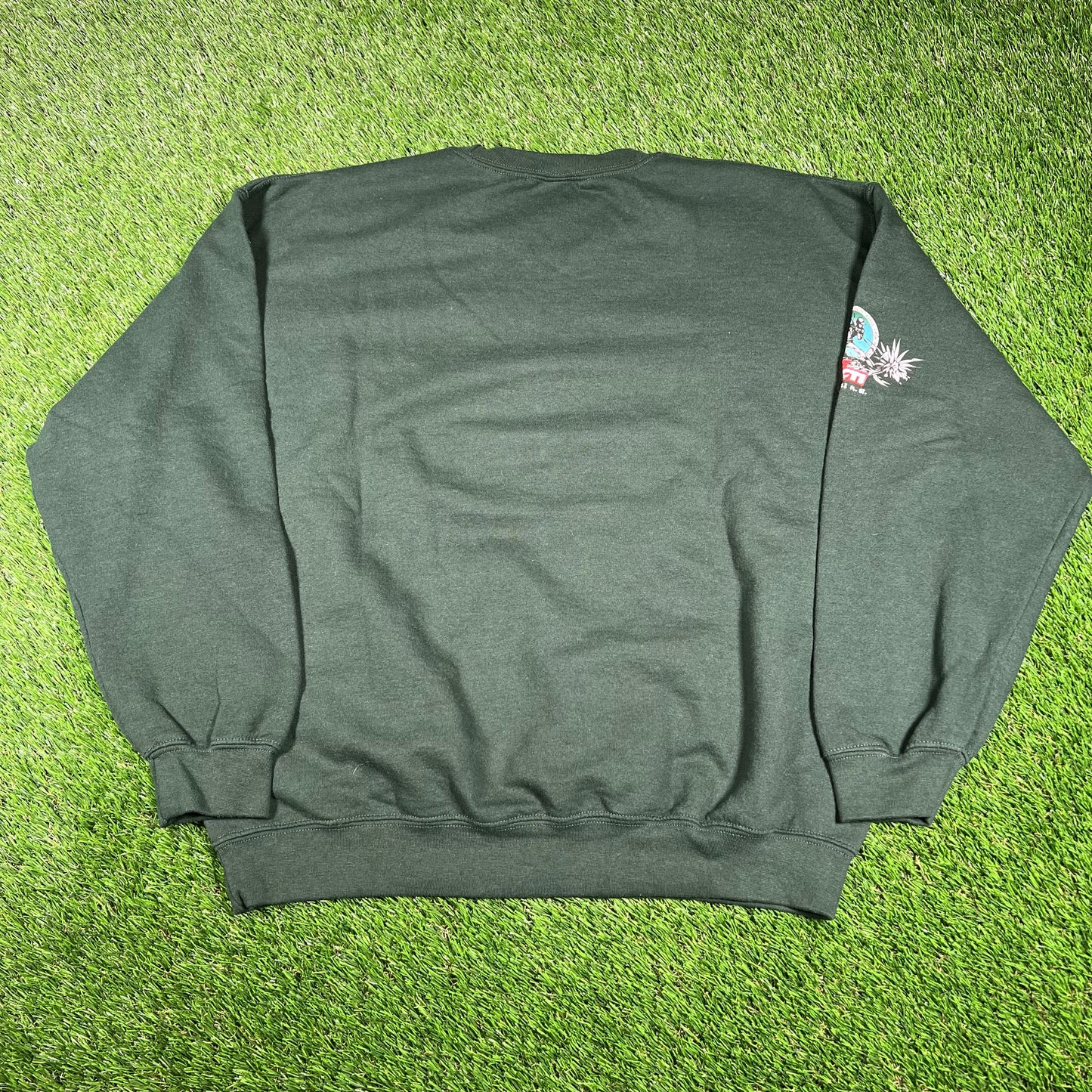 Travis Scott Cacti Green Crewneck Size Medium USED x14645