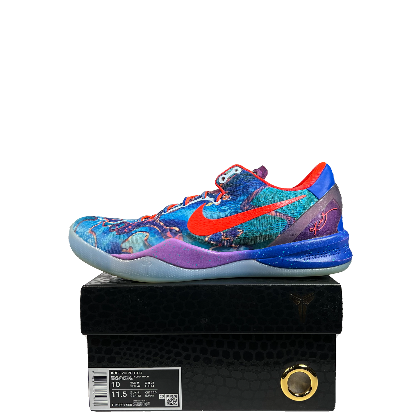 Nike Kobe 8 Protro What The 2025 (2025) Size 10 USED s21672