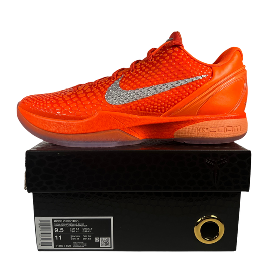 Kobe 6 Total Orange (2025) Size 11.5 NEW s17466