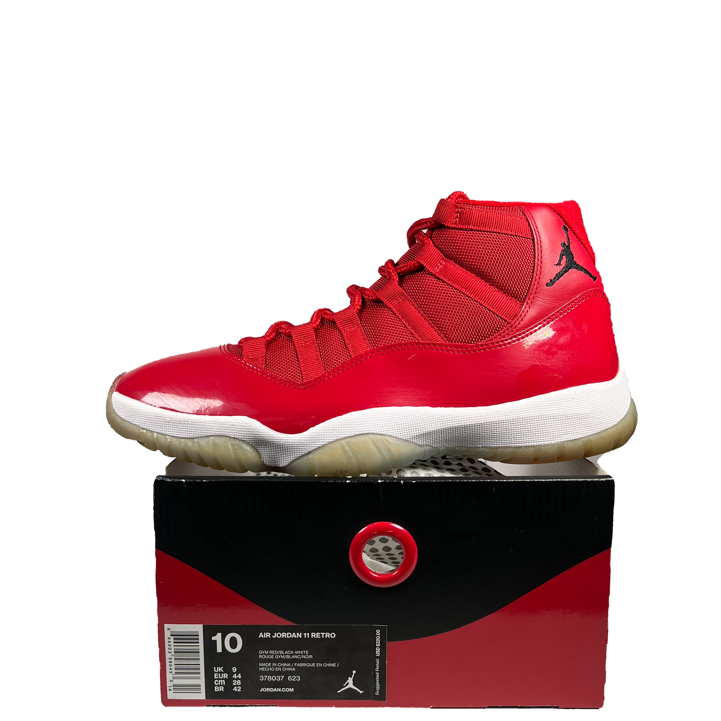 Jordan 11 Win Like 96 (2017) Size 10 USED s20986