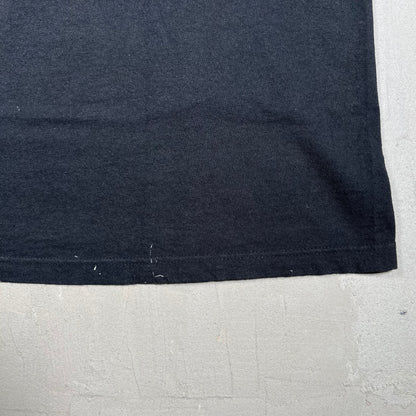 1999 WCW Taz Goldberg Whos Next Black Tee Size XL USED v15245