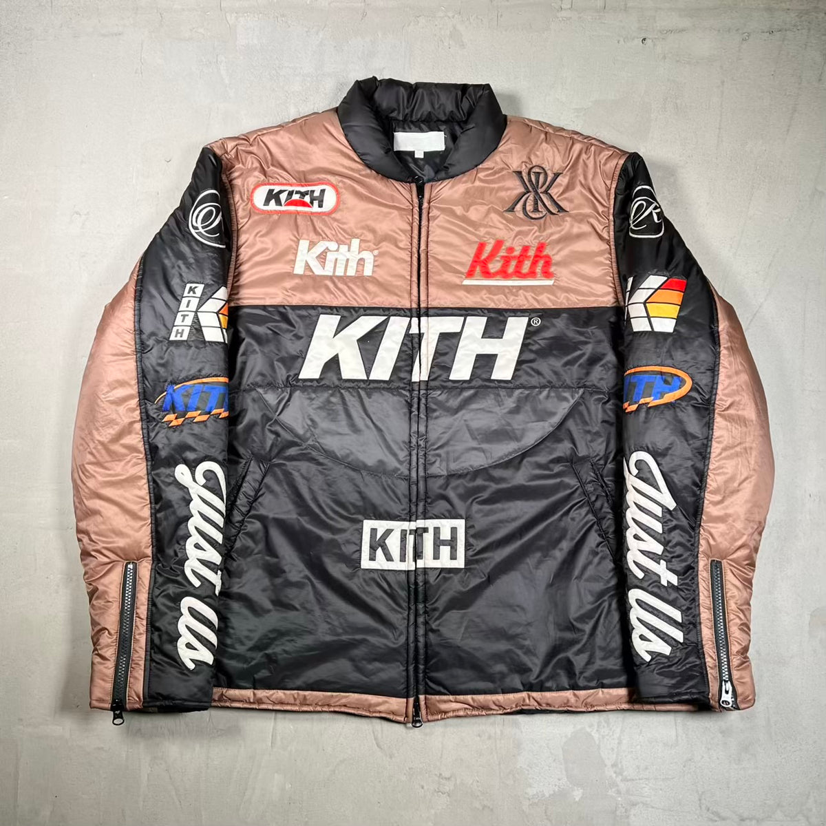 Kith Brixton Puffer Jacket Size Large USED x18783