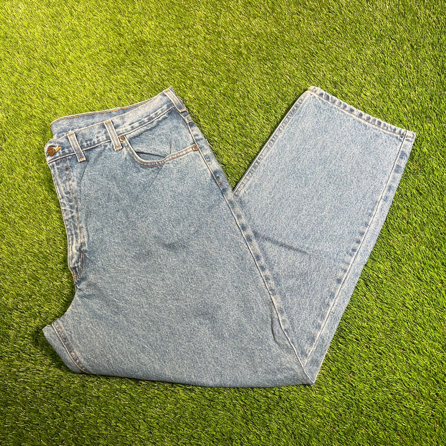 Y2K Carhartt Blue Jeans Size 36 USED v18076