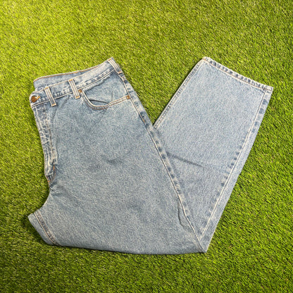 Y2K Carhartt Blue Jeans Size 36 USED v18076