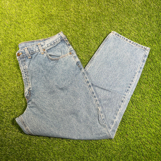 Y2K Carhartt Blue Jeans Size 36 USED v18076