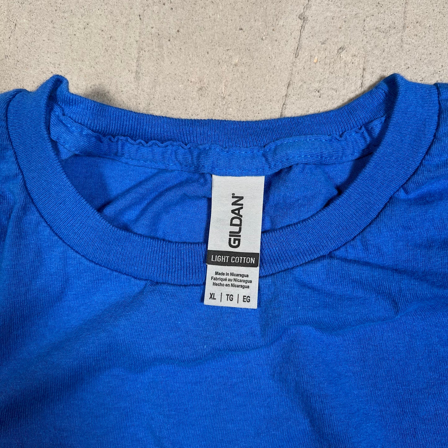 Knicks "Always Knicks" Playoffs 2026 Blue Tee Size XL USED v19563