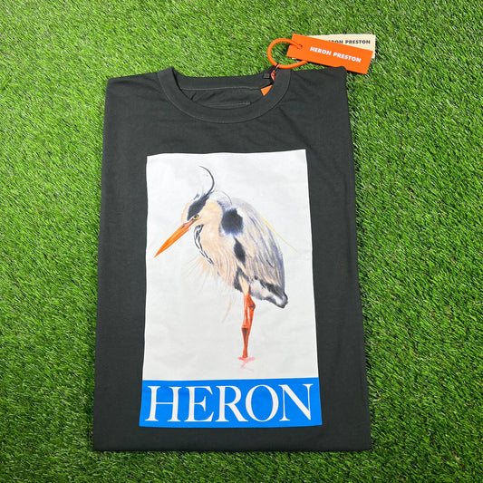 Heron Preston Heron Bird Green Tee Size XXL NEW x14804