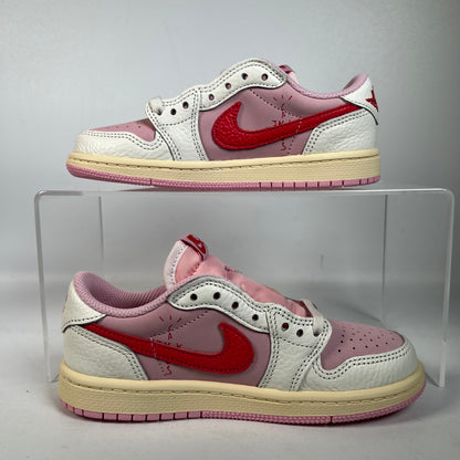 Jordan 1 Low Travis Scott Sail Tropical Pink (2026) Size 13c NEW s2288