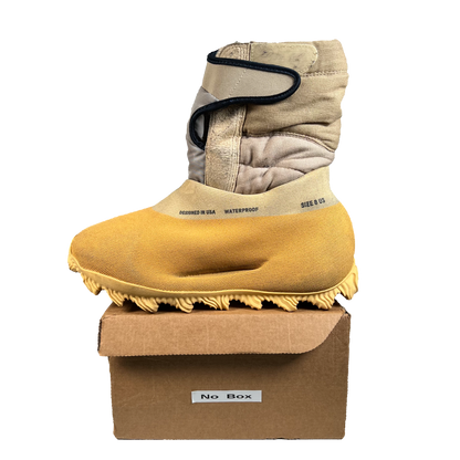 Yeezy Knit Boot Sulfur (2021) Size 8 USED s21878