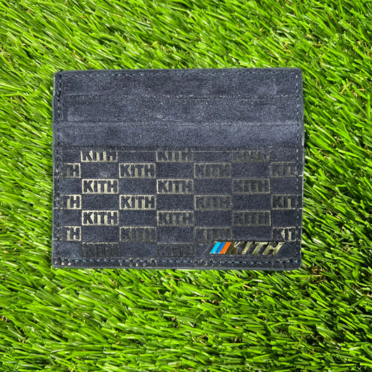 Kith x BMW Monogram Navy Card Holder NEW x14809
