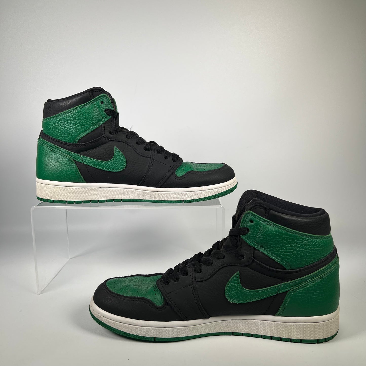 Jordan 1 High Pine Green Black (2019) Size 8.5 USED s18558