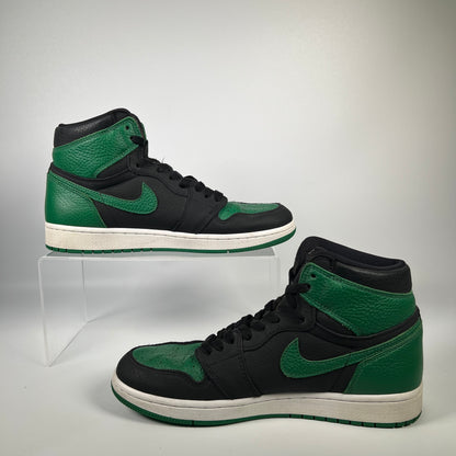 Jordan 1 High Pine Green Black (2019) Size 8.5 USED s18558