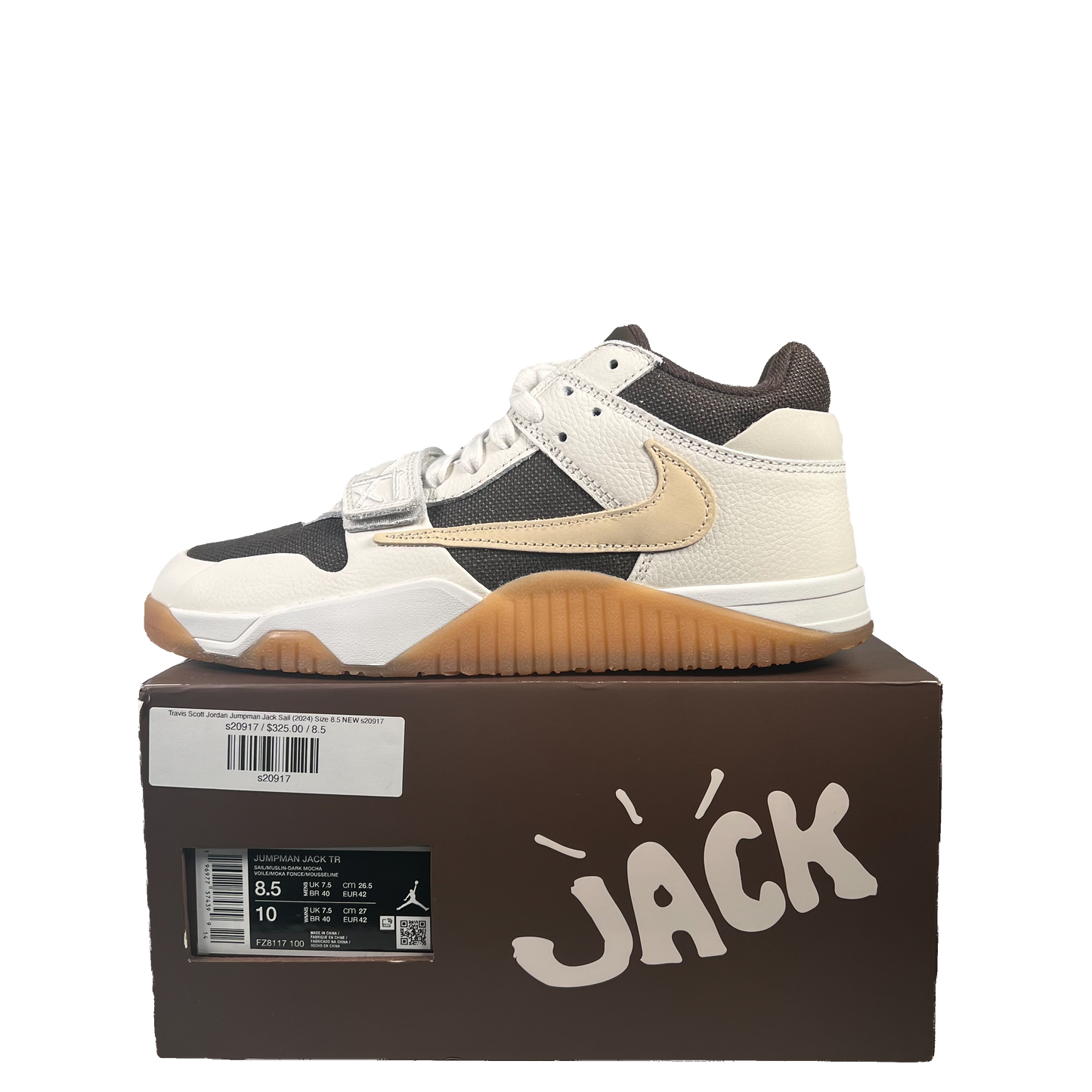 Travis Scott Jordan Jumpman Jack Sail (2024) Size 8.5 NEW s20917