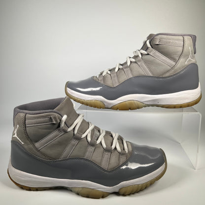 Jordan 11 Cool Grey (2021) Size 10 USED s18076