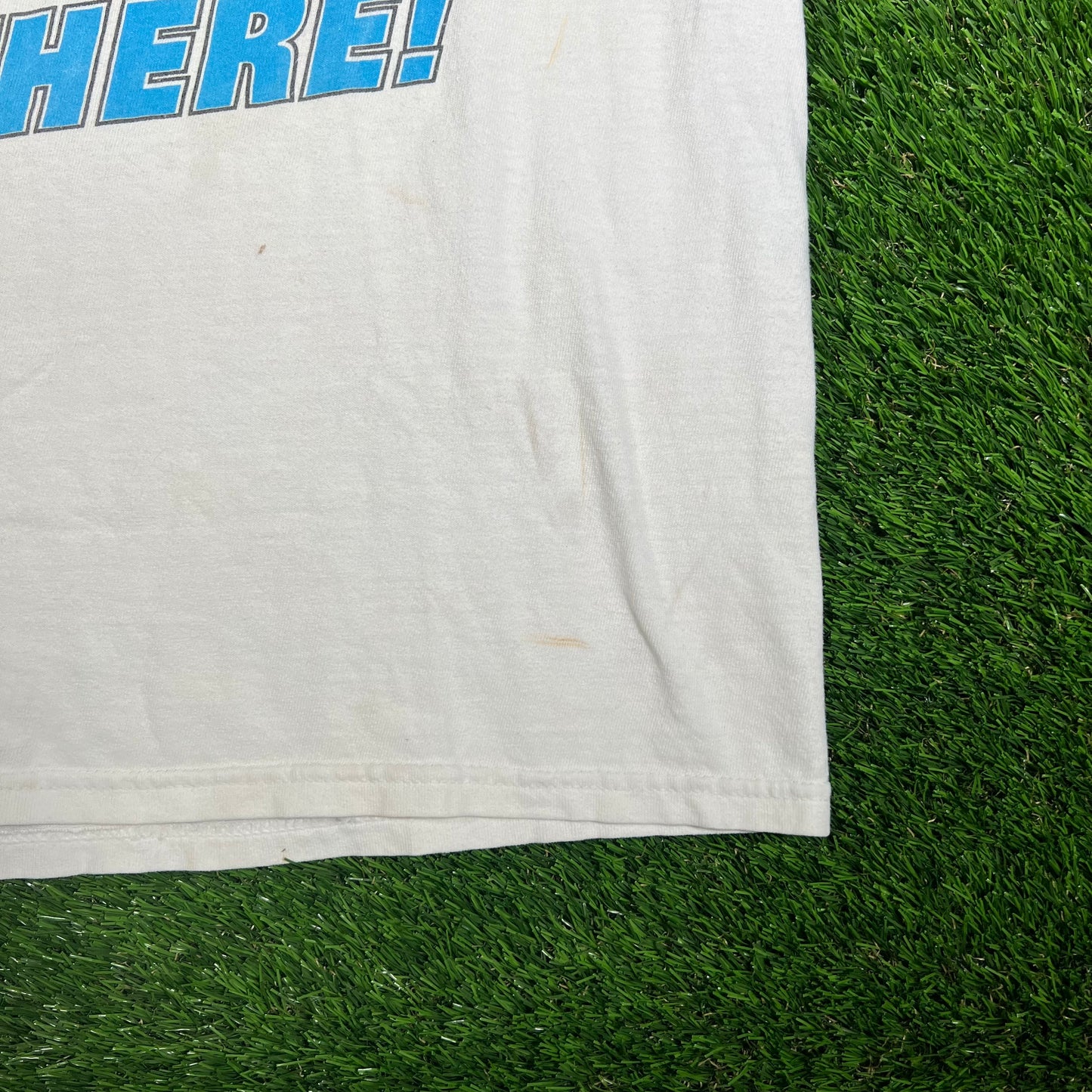 2004 MBNA America Speedway Nascar Racing White Tee Size XL USED v17432