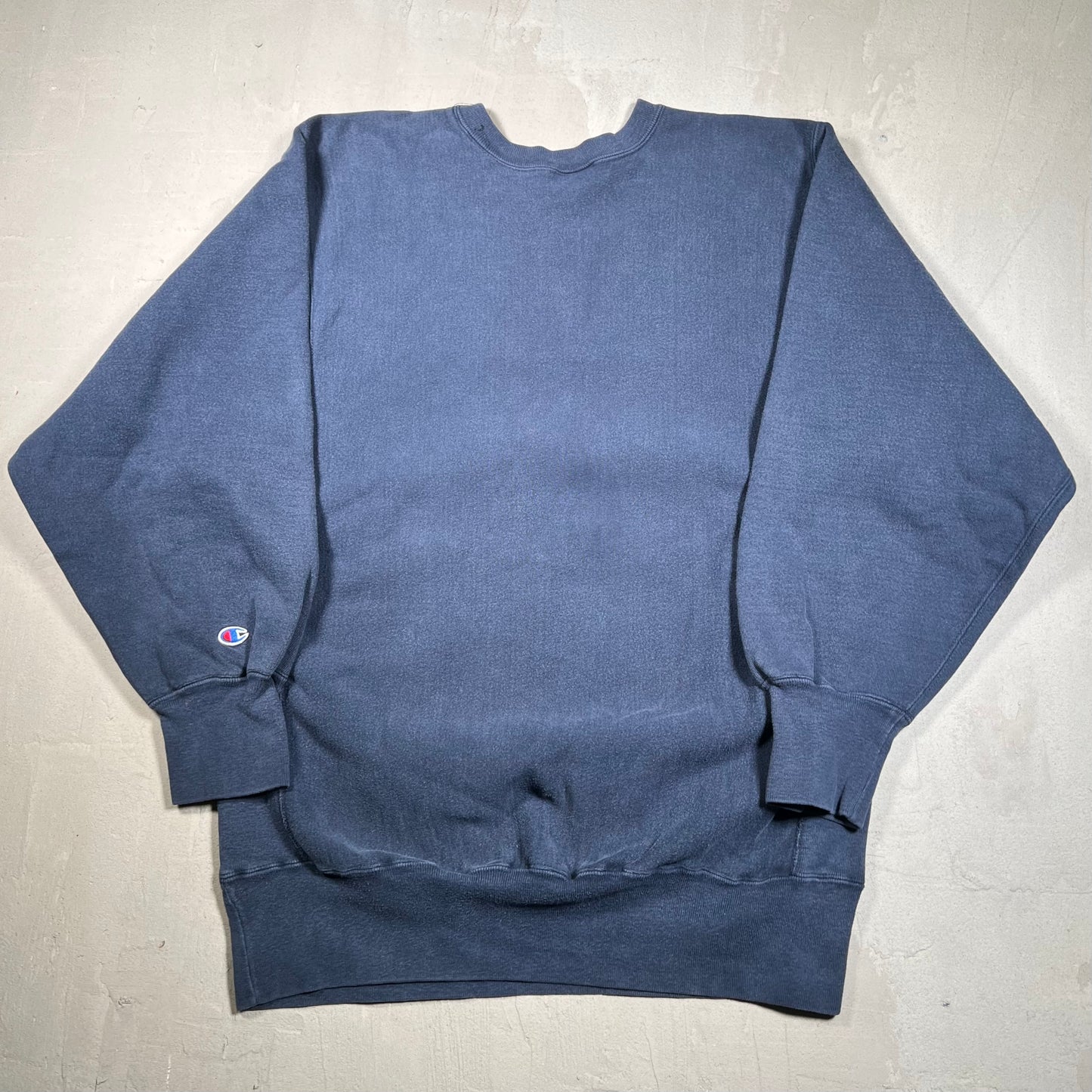 1990s UCLA Reverse Weave Champion Blue Crewneck Size XXL USED v19024