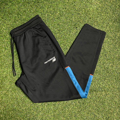 New Balance Blue Stripe Black Sweatpants Size Large NEW v16024