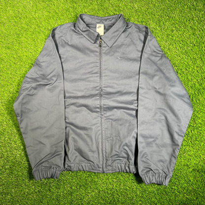 Nike Washed Navy Waxed Canvas Jacket Size Small NEW v18167