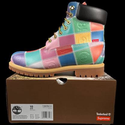 Timberland Waterproof Boot Supreme Multi Color Patchwork (2025) Size 10 NEW s19418