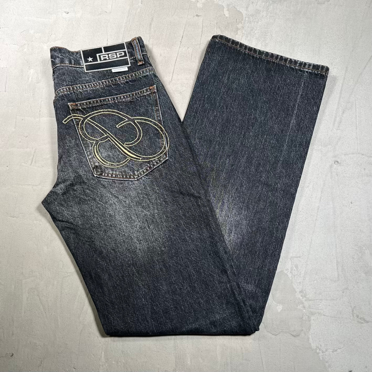 GV Gallery Raspberry Hills Washed Black Cowboy Denim Size XS NEW x18769