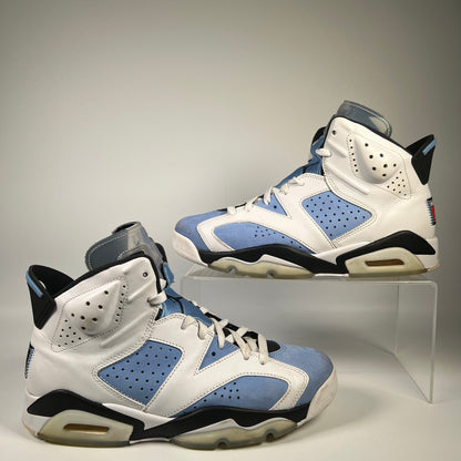 Jordan 6 UNC White (2022) Size 9 USED s19837