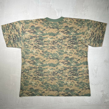 1980s Digi Camo Tee Size XXL USED v20069