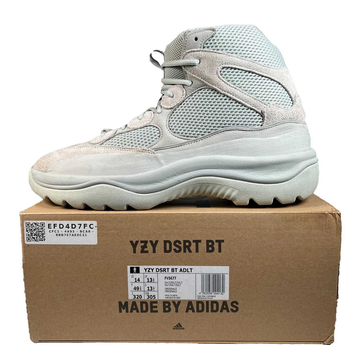 Yeezy Desert Boot Salt (2019) Size 14 USED s22266