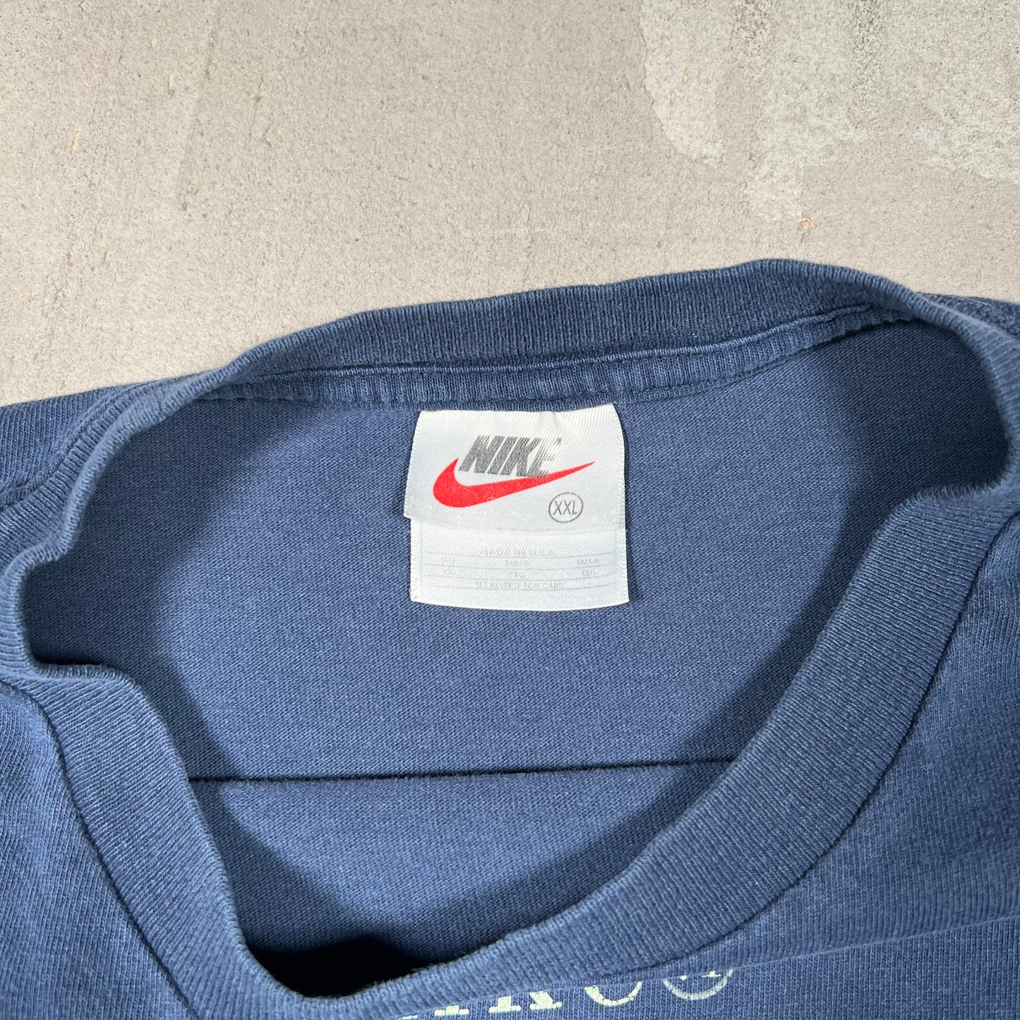 Nike Navy "Nike Since 71" Tee Size XXL USED v19088