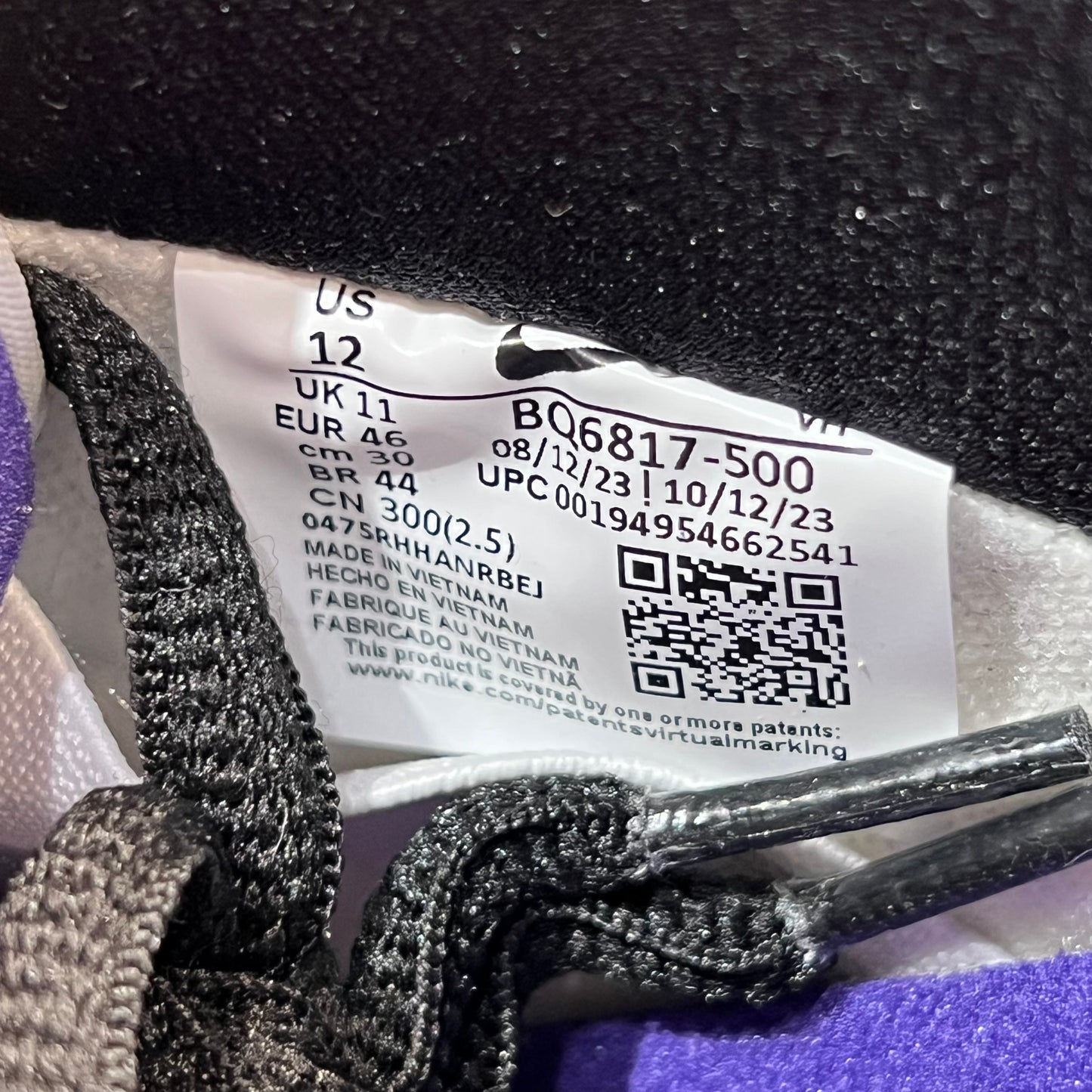 Nike SB Dunk Low Court Purple (2024) Size 12 NEW s18826