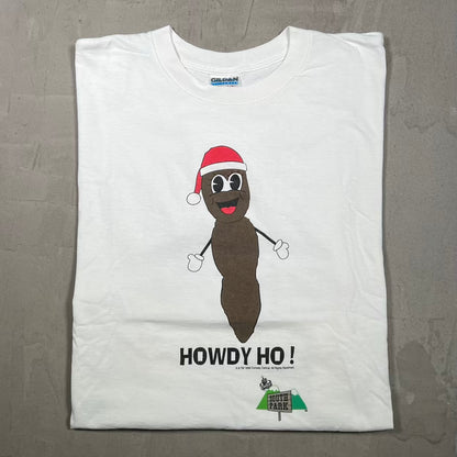 1998 South Park Howdy Ho Poop Cartoon Promo White Tee Size XL USED v20211