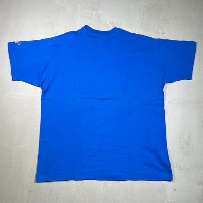 1997 New York Giants Division Champs Blue Tee Size XL USED v19322