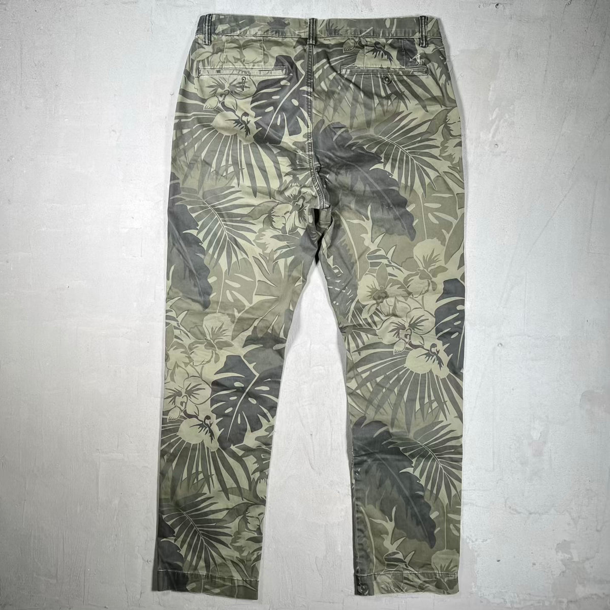 Polo Ralph Lauren Chino Green Camo Pants Size Size 34x32 USED v20133