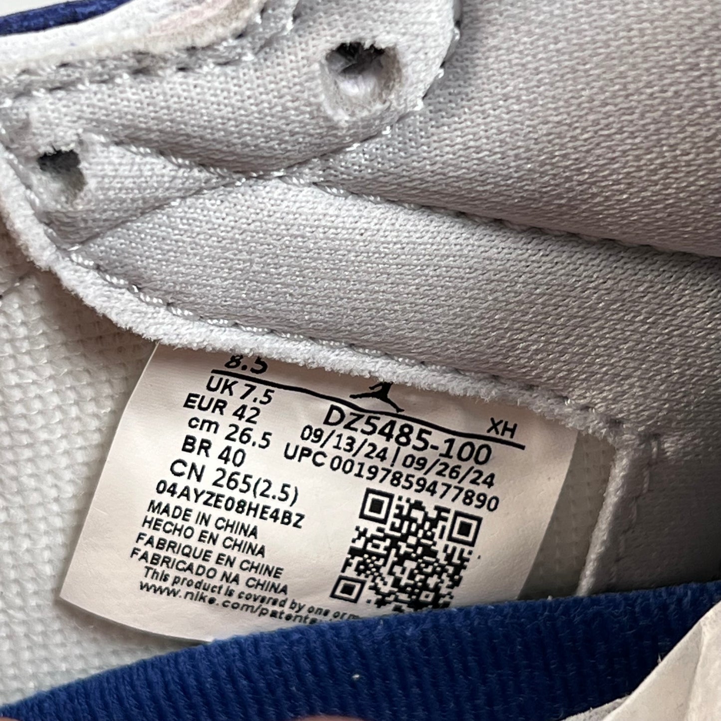 Jordan 1 Rare Air (2025) Size 8.5 NEW s22206